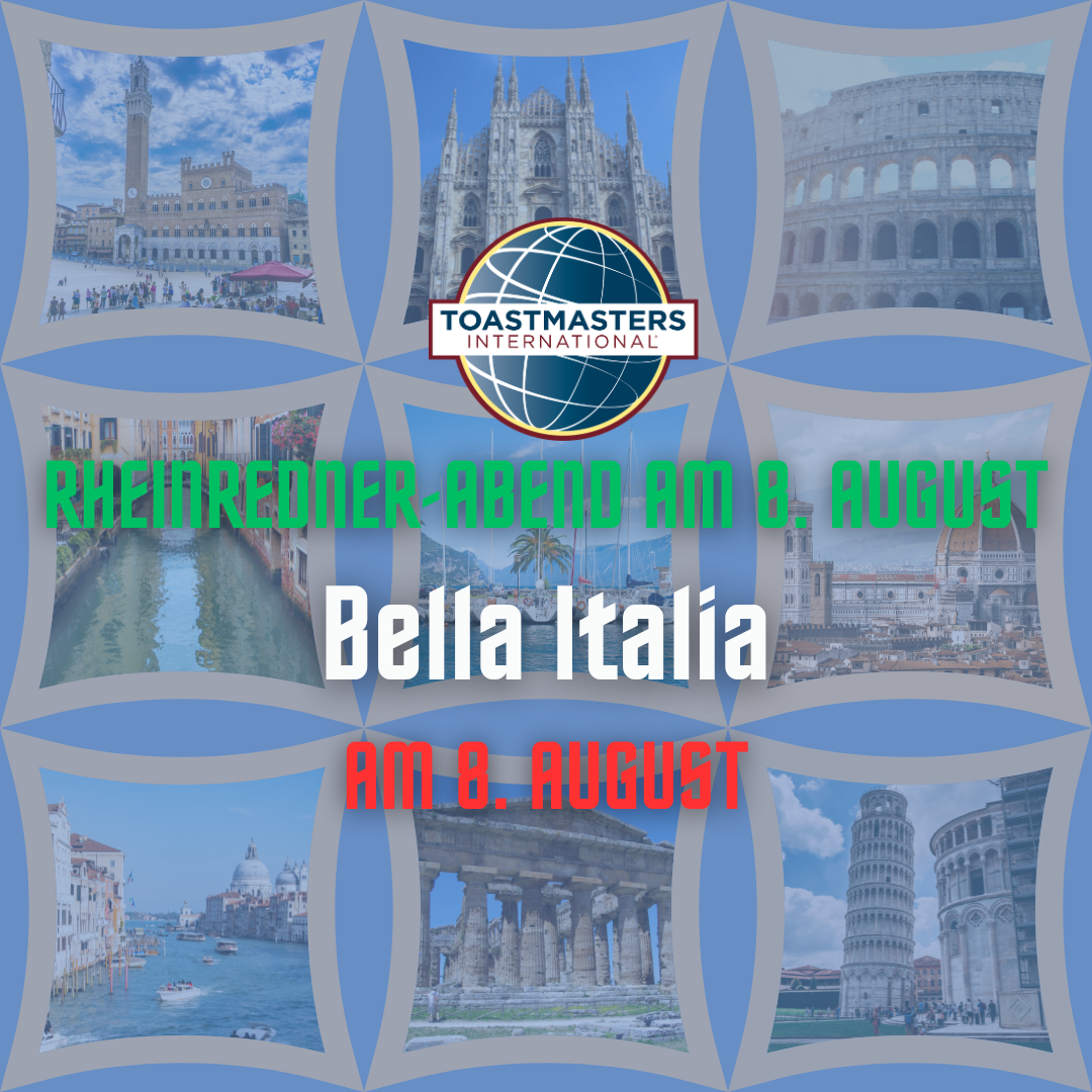 Toastmasters-Abend Bella Italia